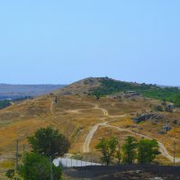 Керчь. Вершина холма «Второе кресло Митридата». :: Пётр Чернега