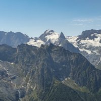 Домбай, северная часть Главного Кавказского хребта :: Gruff_D .