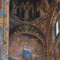 Мозаика «Бегство в Египет»  по эскизу художника Николая Андреевича Кошелева :: Татьяна Машошина