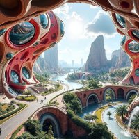 Проект-2. "Фантастическая и красочная инфраструктура к концу 21 века."(18) :: Игорь Питерский