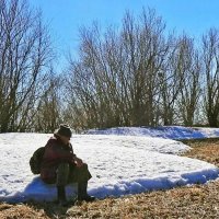 Май...Бивак на снежнике! :: Владимир 