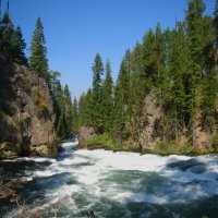 Пороги на реке Дешут. :: unix (Илья Утропов)