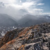 Непогода в горах :: Марина Фомина.
