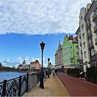 Набережная Преголи. :: Валерия Комова