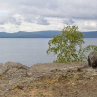На берегу озера Тургояк (панорама). :: Алексей Трухин