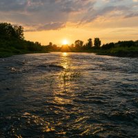 Закат солнца. :: Владимир Мигонькин