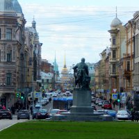 Вид на ул. Гороховая с Пионерской площади :: Магомед .