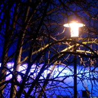 У фонаря. :: Егор Бабанов