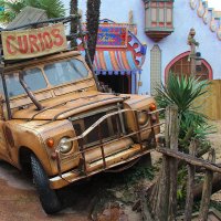 Indiana Jones car в Диснейленд Париж :: Сергей Сомихин
