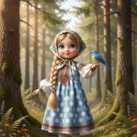 Кукла "Аленушка" :: Екатерина Панова