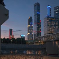 Взгляд на Москва-сити :: Yevgeniy Malakhov