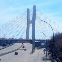 Четвёртый автомост через Обь :: Татьяна Лютаева