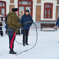 Владение казачьей нагайкой. :: Михаил К Владение казачьей нагайкой. :: Михаил К