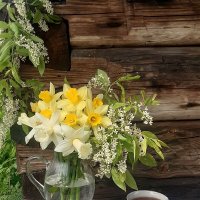 Чаепитие по-весеннему! :: Нина Андронова