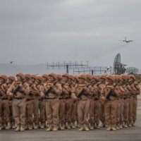 Парад на авиабазе "Хмеймим" 2016 год. :: Евгений Кель