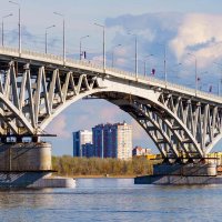Вид на город Энгельс с набережной Саратова. :: Владимир А.Р. 