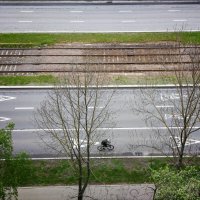 ОДИНОКИЙ ВЕЛОСИПЕДИСТ :: Сергей Янович Микк