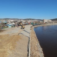 Строительство дамбы. :: Екатерина Панова