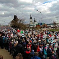 Бессмертный полк шагает по России! Полк незабвенной памяти людской.. :: nadyasilyuk Вознюк