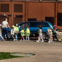 На одной верёвочке. :: Петр Беляков