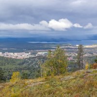 Начало Сентября на перевале  (панорама). :: Алексей Трухин