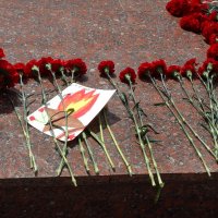 От маленького художника рисунок к Вечному огню :: Татьяна Машошина