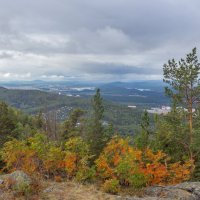 Начало Сентября на перевале  (панорама). :: Алексей Трухин