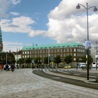 Христиансборгская Замковая площадь (Christiansborg Slotsplads) :: Александр Ильчевский 