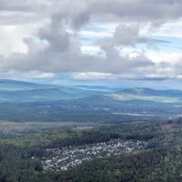 Начало Сентября на перевале (панорама). :: Алексей Трухин
