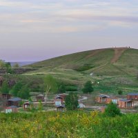 Аркаим, вид на гору "Шаманка" :: Любовь Сахарова Аркаим, вид на гору "Шаманка" :: Любовь Сахарова