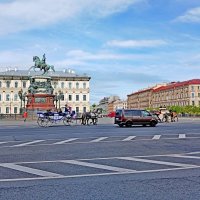 На Исаакиевской площади. :: Лия ☼ На Исаакиевской площади. :: Лия ☼