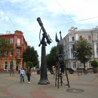 Единственный в мире памятник звездочёту в белорусском Могилёве. :: unix (Илья Утропов) Единственный в мире памятник звездочёту в белорусском Могилёве. :: unix (Илья Утропов)