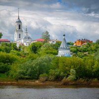Вид на Муром с реки Оки :: Алексей Трифонов