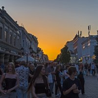 Казань. Улица Баумана. Вечер. :: Сергей Фомичев