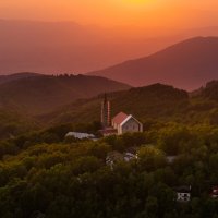 На закате в горах :: Алекс Римский На закате в горах :: Алекс Римский