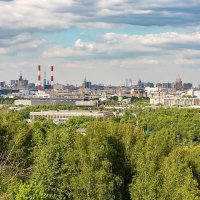 С Воробьёвых гор :: Александр 