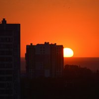 Июньский закат :: Татьяна Лютаева