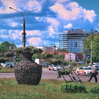 На стыке улиц Могилёвской, Л. Толстого и Н. Жуковского :: Глeб ПЛATOB