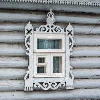 Наличники на окнах :: Александр Буторин Наличники на окнах :: Александр Буторин