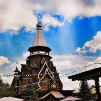 Храм Святителя Николая в Измайлово. :: Татьяна Помогалова Храм Святителя Николая в Измайлово. :: Татьяна Помогалова