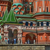 Храм Василия Блаженного в Москве: :: Анастасия Смирнова Храм Василия Блаженного в Москве: :: Анастасия Смирнова