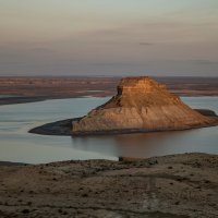 Впадина Карынжарык на рассвете :: Ольга Прикуль