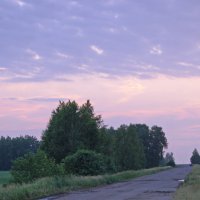 Отражение заката. :: сергей ермошкин Отражение заката. :: сергей ермошкин