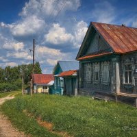 "По деревенской улице. Лето"© :: Владимир Макаров "По деревенской улице. Лето"© :: Владимир Макаров