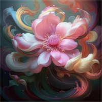 фрактальные цветы. :: Mila 