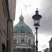 Мраморная церковь (Marmorkirken) / Церковь Фредерика (Frederiks Kirke) :: Александр Ильчевский 