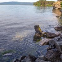 Утро на озере Тургояк. :: Алексей Трухин Утро на озере Тургояк. :: Алексей Трухин