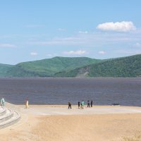 На набережной у Амура :: Виктор Иванович Чернюк На набережной у Амура :: Виктор Иванович Чернюк
