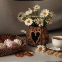 Ромашковое чаепитие. :: Лилия * Ромашковое чаепитие. :: Лилия *