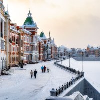Зимняя набережная :: Дмитрий Карасев Зимняя набережная :: Дмитрий Карасев